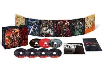 Drifters Blu-ray BOX Special Package Limited Edition Blu-ray Japan 
