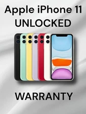 Apple IPhone 11 A2111 64GB 128GB Unlocked Verizon, AT&T, T-Mobile All carriers