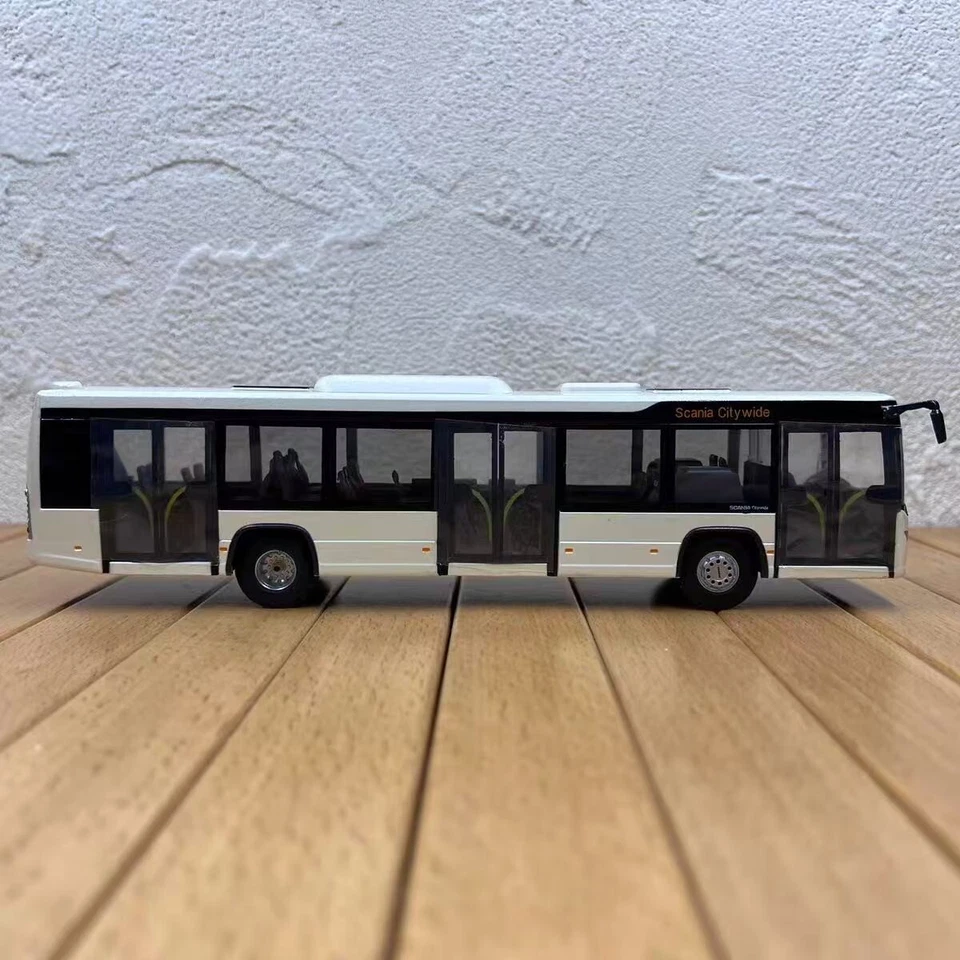 1:50 Scania city bus alloy model car ornament, suitable for bus scene display - Image 4 of 4