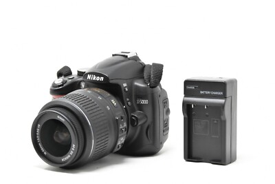 Nikon D5000 Digital SLR Camera with 18-55mm VR Lens Black (B16) | eBay