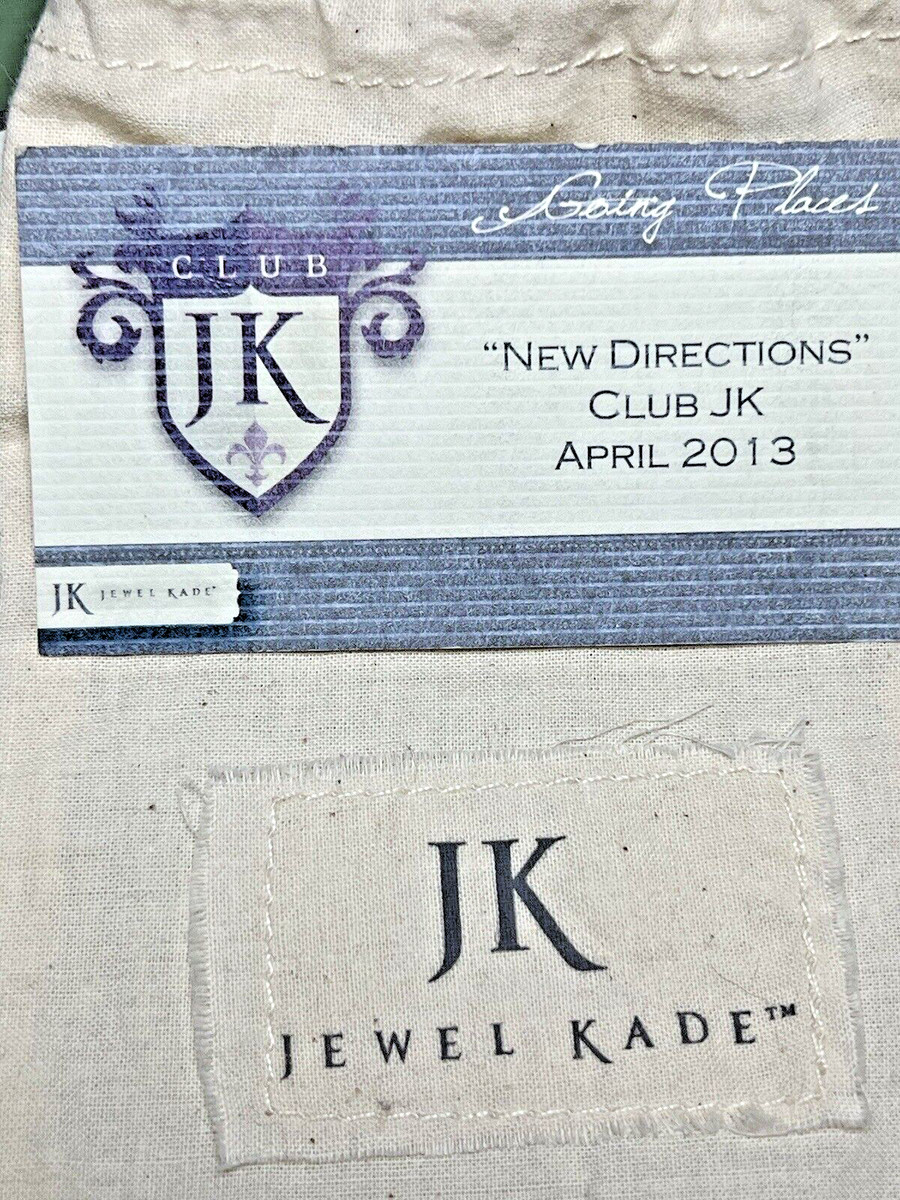 Jewel Kade Club NEW DIRECTIONS Charm APRIL 2013 COMPASS W/BAG & CARD VGC View 5