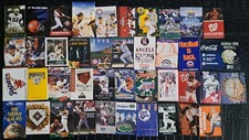 Various Years Various Sports NBA, MLB, MiLB, NCAA Vintage Pocket Schedules