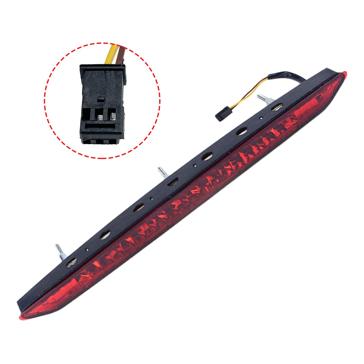 For 03-08 BMW Z4 E85 Red Third Brake Light Stop Light Tailgate