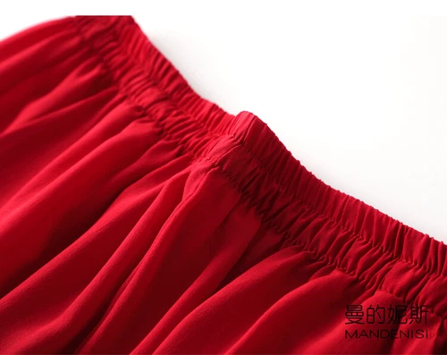 Damen 100 % Seide Maulbeere weites Bein Hose Abend Komfort Palazzo lose Hose - Bild 24 von 39