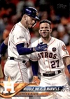 2018 Topps #361 Carlos Correa Jose Altuve HOUSTON ASTROS Middle Infield Marvels