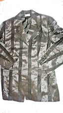 Stunning Verse Shimmery Black & Grey Ladies Jacket Size 42, Uk 14-16