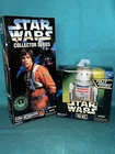 LUKE SKYWALKER & R5-D4 FIGURES, COLLECTIBLES, STAR WARS