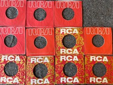 Lot of 11x RCA Rare 1960s-70s 7" 45rpm sleeves