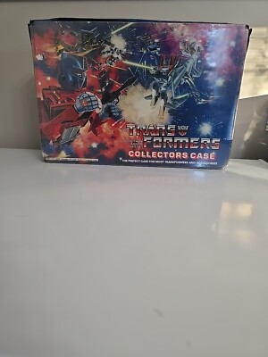 Vintage Transformers 1984 Collectors Carrying Case Tara Toy Corp 75100