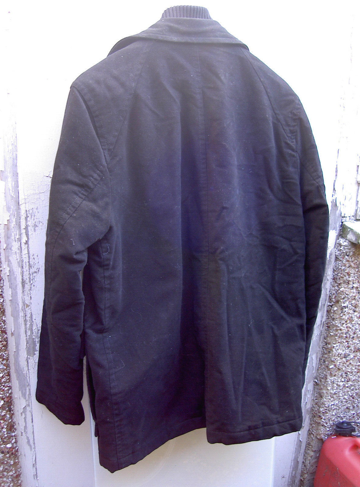 WARM PADDED WINTER JACKET BLACK MEDIUM QUILTED LI… - image 5