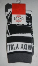 HEB Grocery Store H-E-B Brand Shop Howdy Y’all Adult Socks - Black One Size
