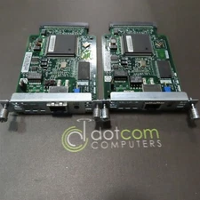 Lot of 2 Cisco WIC-1DSU-T1 v2 CSU/DSU WAN Interface Card Free Shipping 2811 