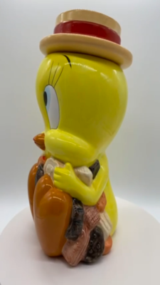 Warner Bros tweety looney tunes ceramic cookie jar CIRCA 1990s | eBay