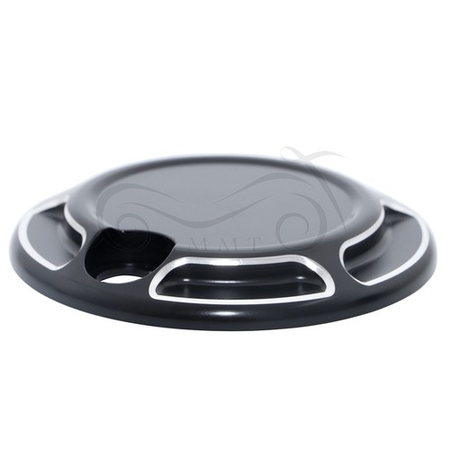 Black Billet Aluminum Fuel Gas Tank Door Cover For Harley FLHT/FLTR/FLHX Trike (2008-2023 Models) - View #12