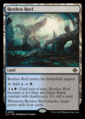 MTG Restless Reef ** The Lost Caverns of Ixalan ** English