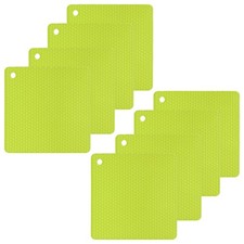 Für 8 Stück Silikon Untersetzer 18x18 cm f�...