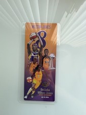 Los Angeles Sparks DeLisha Milton-Jones Commemorative Jersey Retirement Card
