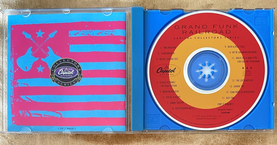 🎸GRAND FUNK RAILROAD: Capitol Collectors Series (We're An American Band) CD - Bild 2 von 3