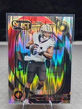 #266 Jamaal Williams Black & Red Shock Prizm 2024 Panini Select [gls0005]
