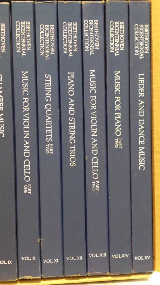 BEETHOVEN BICENTENNIAL COLLECTION VINYL COMPLETE 17 BOX SET - Image 4 of 4