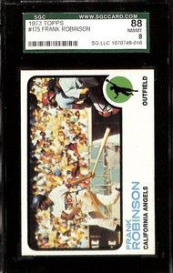 1973 Topps #175 Frank Robinson SGC 8 NM-MT 1070749-016 