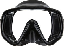 Liberty Mono-Lens Diving Mask, Black/Black, A...