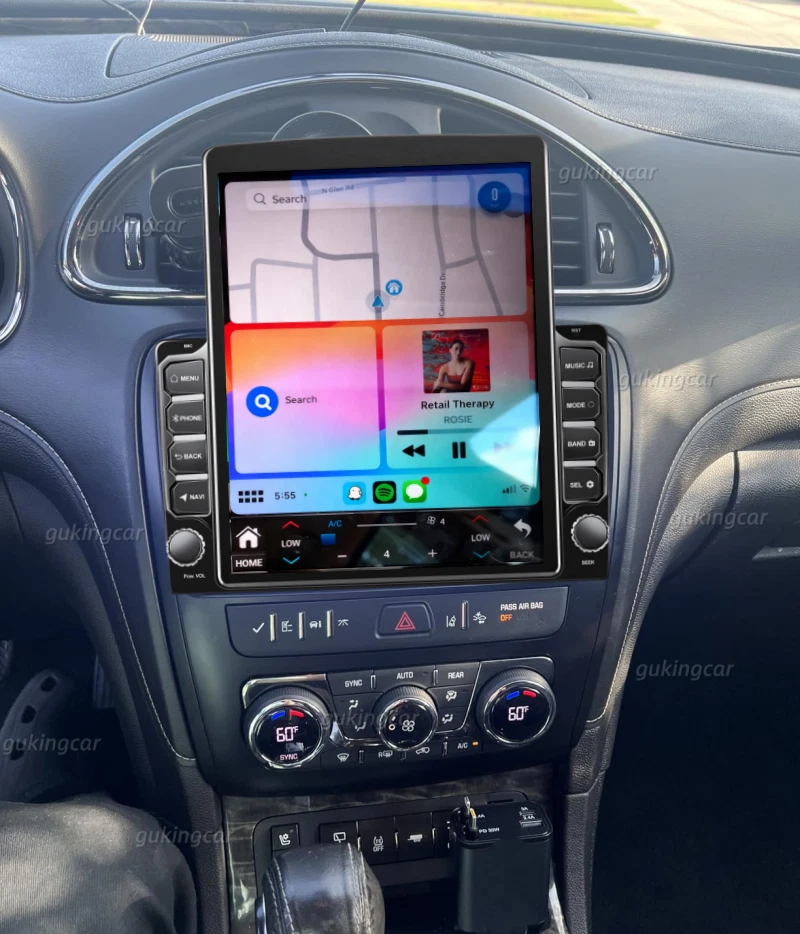 9.7" Android para Buick Enclave 2013-2017 Radio Coche Estéreo Navegación GPS Wifi Carplay Foto 4 de 4