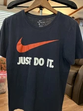 Nike Men's Active Wear Just Do It Swoosh Graphic Athletic Workout Gym T-Shirt Sm