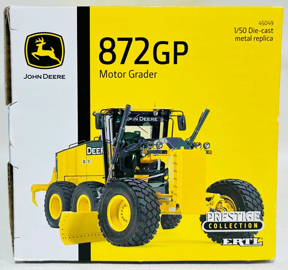 John Deere 872 GP Motor Grader Prestige Collection By Ertl 1/50th Scale - Image 4 of 4