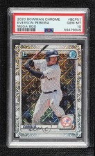 2020 Bowman Chrome Prospects Mega Box Mojo Refractor Antonio Cabello PSA 10 16to