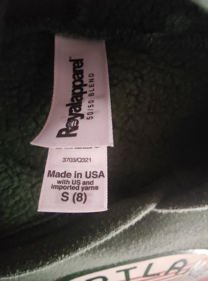 Sudadera con Capucha Portland Firefighters Juvenil Pequeña (8) Local 43 Union Fire Dept Niños 🚒🔥 Foto 3 de 4