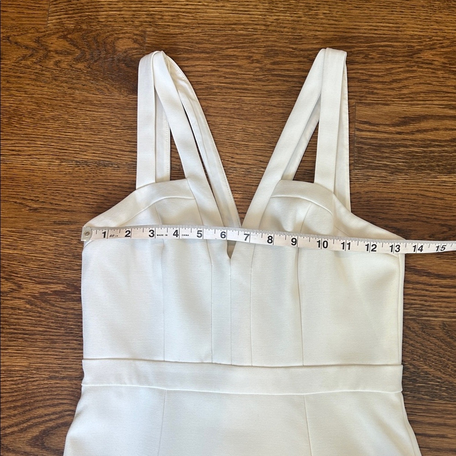 BCBGMaxazria off white Alexia mini dress • size 2 retail $248 thumbnail 8