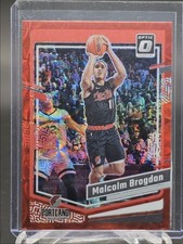 MALCOLM BROGDON 2023-24 DONRUSS OPTIC RED INTERNATIONAL PRIZM #75 Q5384