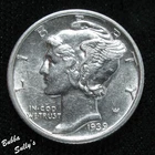 1939-S Mercury Dime — photo from another recent sale