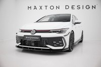 Maxton Design Frontlippe V.1 Passend FüR Vw Golf Gti / Gte / R-Line Mk8 Fl Schwa