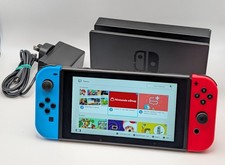 Nintendo Switch HAC-001(-01) Handheld Console - 32GB - Neon Blue/Red Joy-Cons