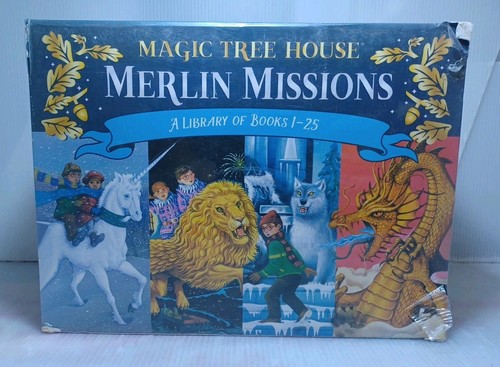BNIB Magic Tree House Merlin Missions Complete Collection 1-27 Set MSRP $161 NEW - 第 1/8 張圖片