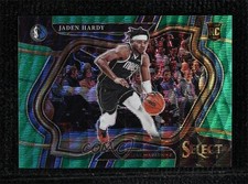 2022-23 Panini Select Courtside Green Wave Prizm 22/50 Jaden Hardy #281 hs9