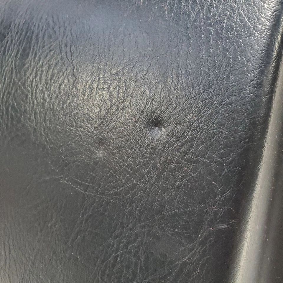 Panel de moldura de puerta delantera derecha Honda Prelude 2000 OEM desnudo sin interruptor de manija negro Foto 4 de 4