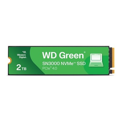 WD Green SN3000 2 TB M.2 2280 NVMe SSD (5000/4200 MB/s) WDS200T4G0E