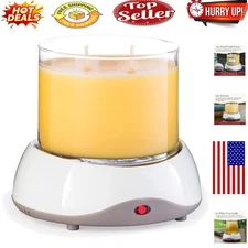 Stylish Scented Candle Warmer with Auto Shutoff – Safe Home Fragrance Solution