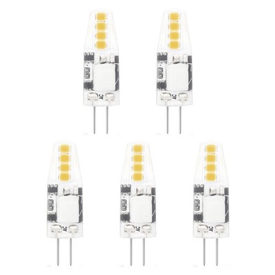 Modee G4 LED Stecklampe 1,8W 180lm 4000K Neutralweiß 12V 5 Stück