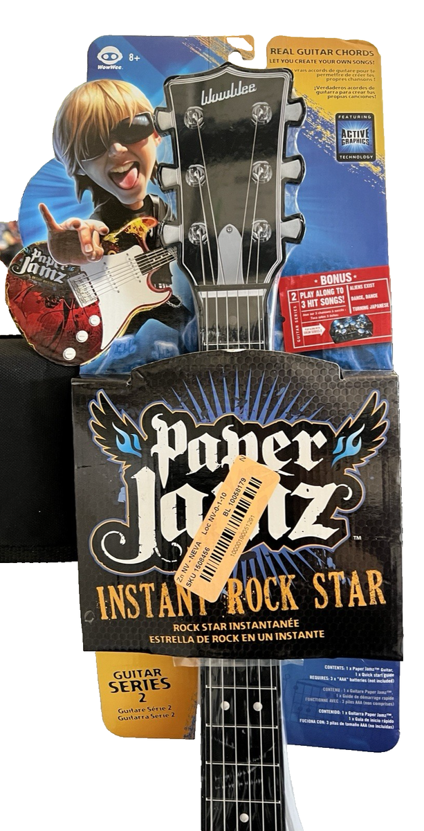 WowWee Paper Jamz Guitar Series 2 Instant Rock Star Style 7 | eBay