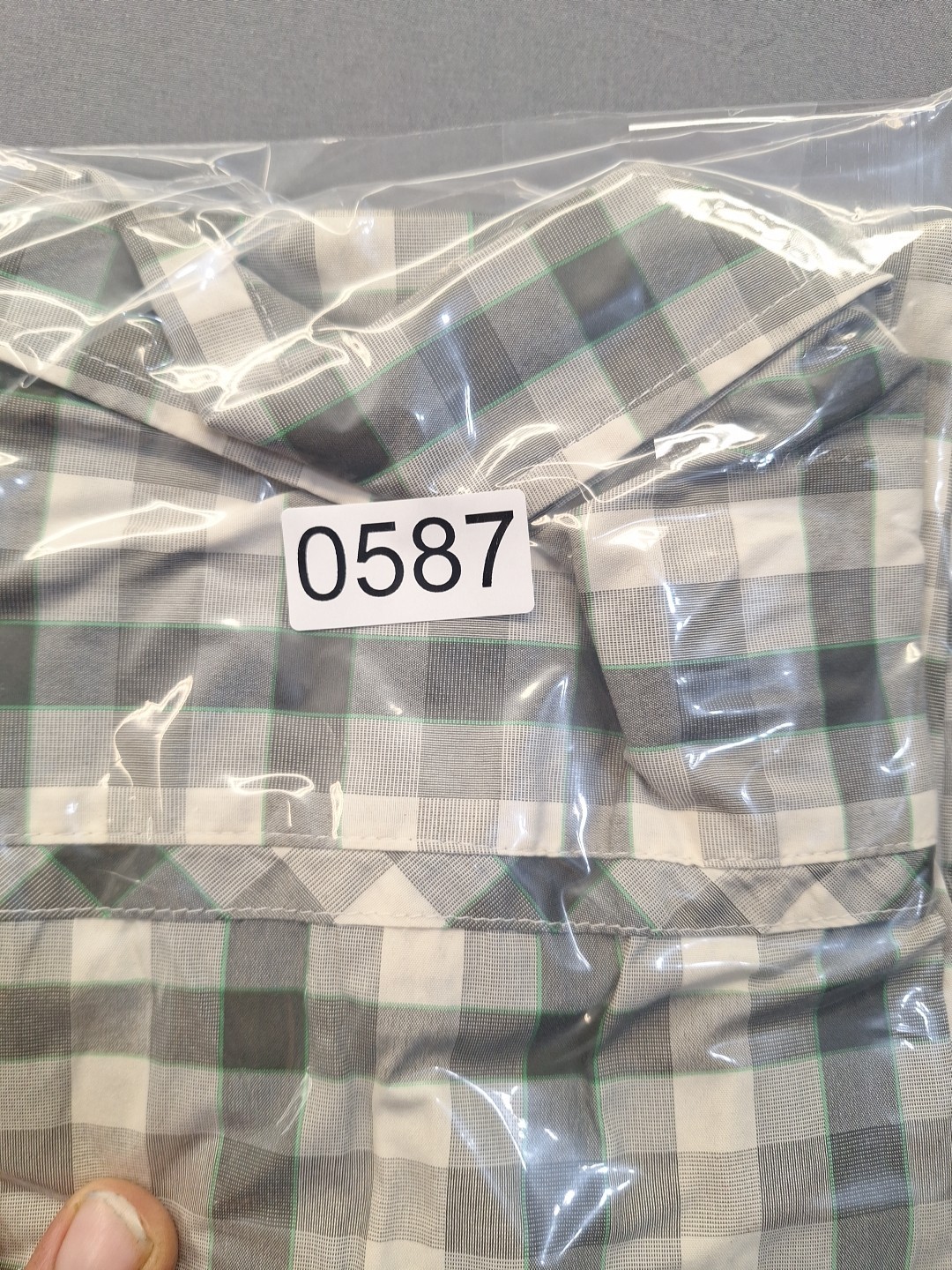 Patagonia El Ray Mens Medium Green Gingham Check Workwear Outdoor Hiking Camping thumbnail 11