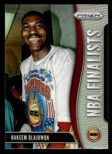 Hakeem Olajuwon 2019-20 Panini Prizm NBA Finalists Silver #10 Rockets ESE
