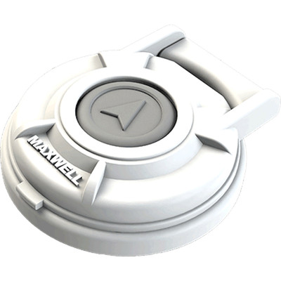 MAXWELL FOOT SWITCH COMPACT COVERED WHITE- P104809