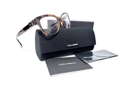 DOLCE & GABBANA DG 3290 3170 MARBLE BROWN HAVANA RX EYEGLASSES 52-17-140 ITALY