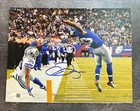 Odell Beckham Jr Signed NY GIANTS "THE CATCH"  8x10 Photo JSA Witness COA