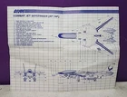 GI Joe 1983 Skystriker Vehicle Blueprints Instructions Original Hasbro ARAH