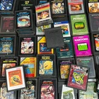 Atari 2600 Game Lot of 50+ Various Titles Pitfall Pac-Man Untested Bulk Bundle